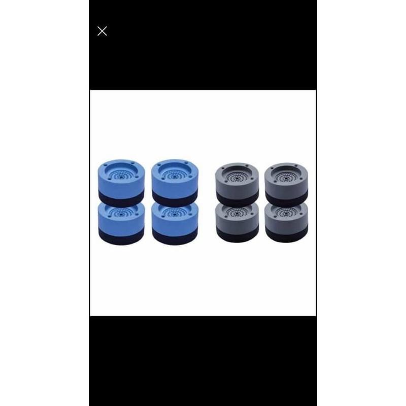 Combo 4 Miếng Đệm Cao Su Chống Rung Cho Máy Giặt-Bộ 4 Đế Chống Rung Chống Ồn SILICON-Chân Đỡ Kệ Đa Năng