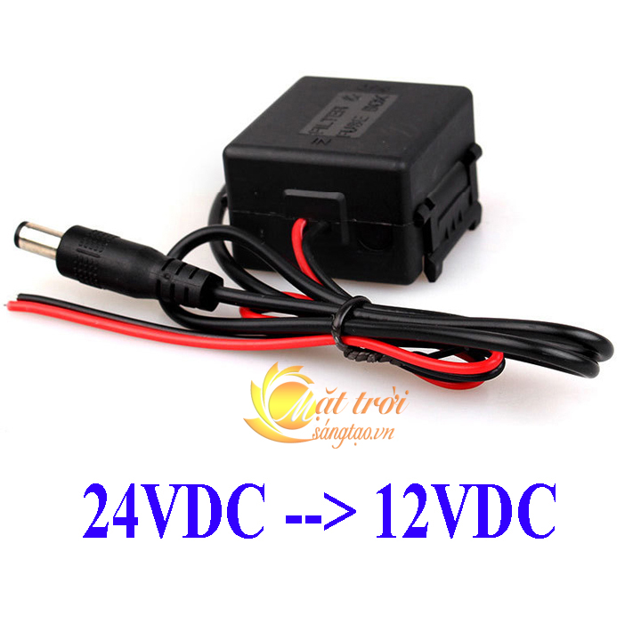 Đổi nguồn từ 24VDC sang 12VDC