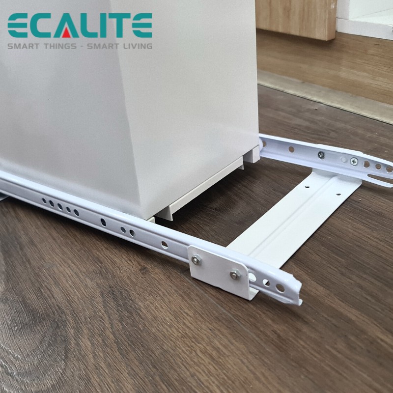 Thùng gạo âm tủ cánh mở Pull-out Ecalite NRC15P - Hàng Chính Hãng