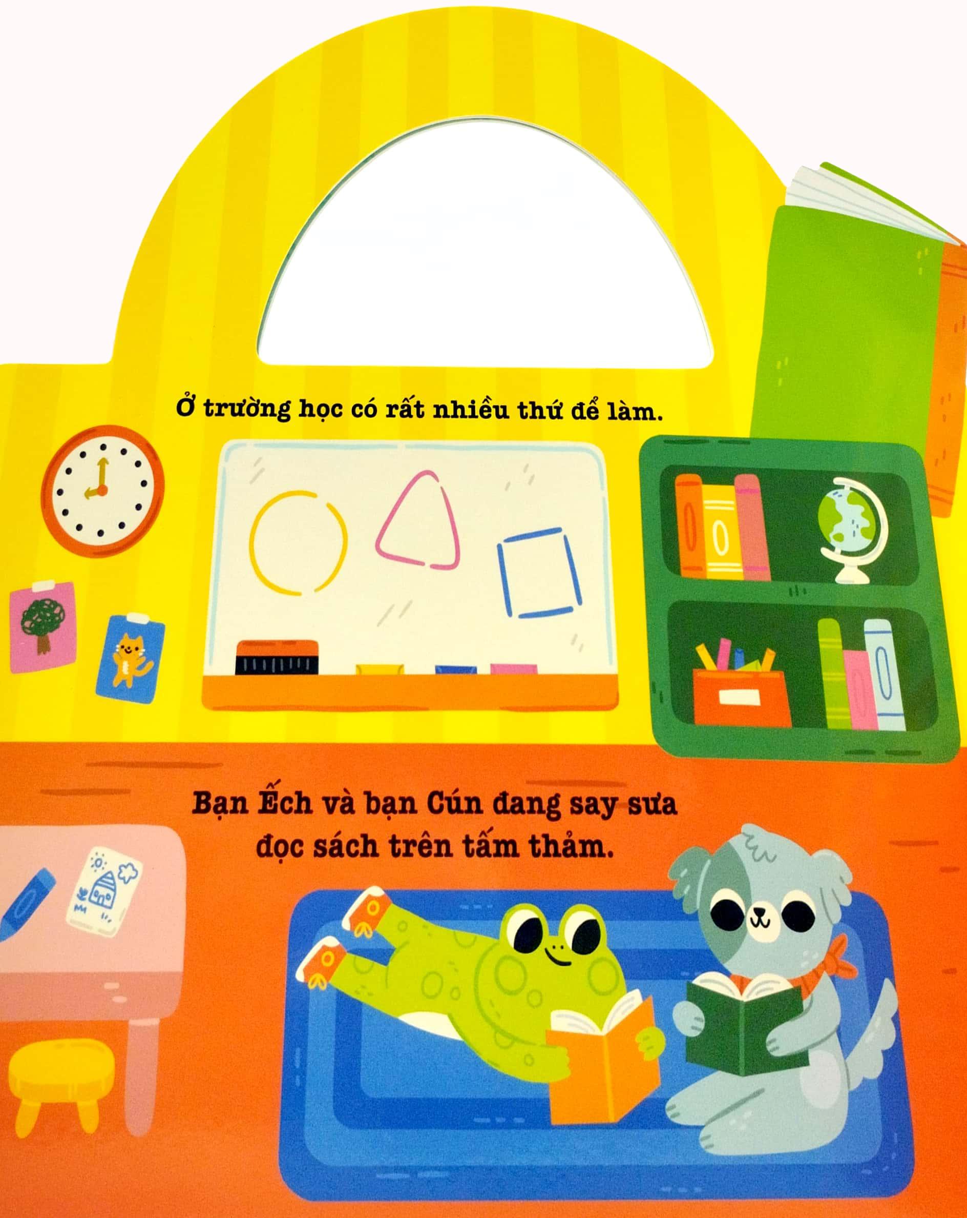 Phát Triển Ký Năng Cho Bé - Giỏ Đồ Vui Nhộn - Trường Học