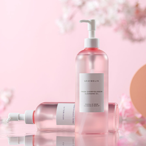 Dầu tẩy trang hoa anh đào Graymelin Fresh Cherry Blossom Cleansing Oil 400ml