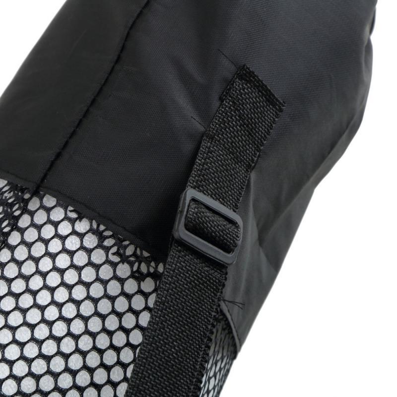 Portable Yoga Net Bag Wear-resistant Yoga Mat Bag Adjustable Carrier Pocket Foldable Washable Fitness Pouch