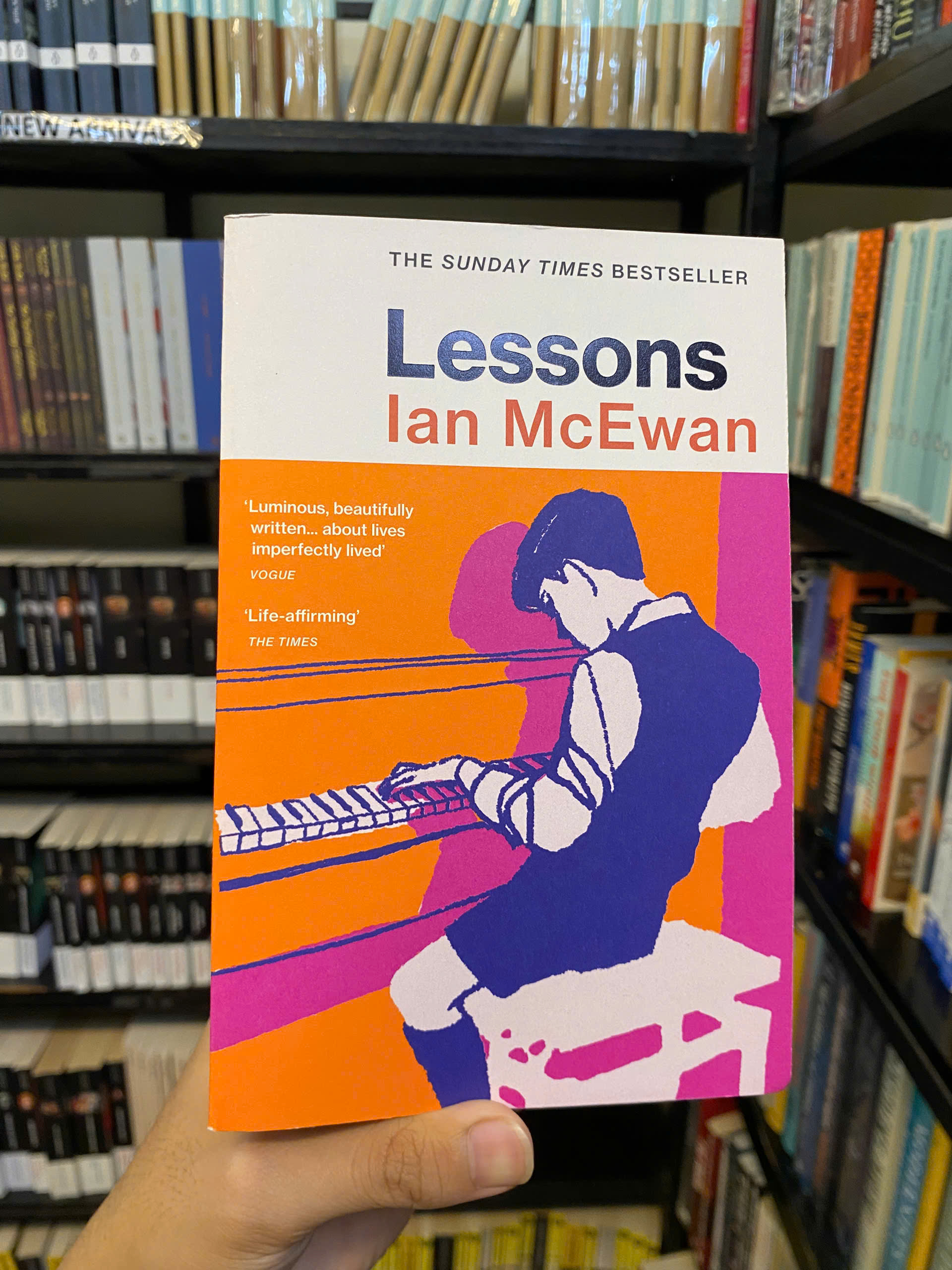Sách - Lessons by Ian McEwan | Historical Fiction / Literary Fiction in English / Sách Ngoại văn