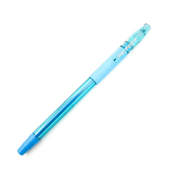 Bút Bi Nắp Đậy Pentel 0.7 BX487S - Xanh Da Trời