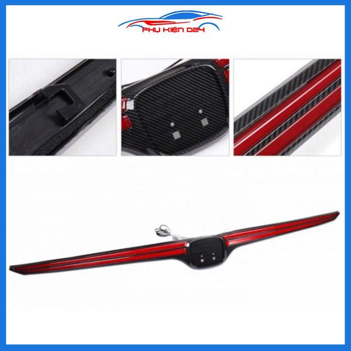 Ốp tay cốp sau có đèn led CRV 2018-2019-2020-2021 ánh sáng đỏ trang trí xe