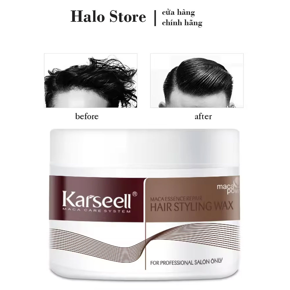 Sáp vuốt tóc nam tạo kiểu cứng Karseell Maca Essence Hair Styling Wax 100ml