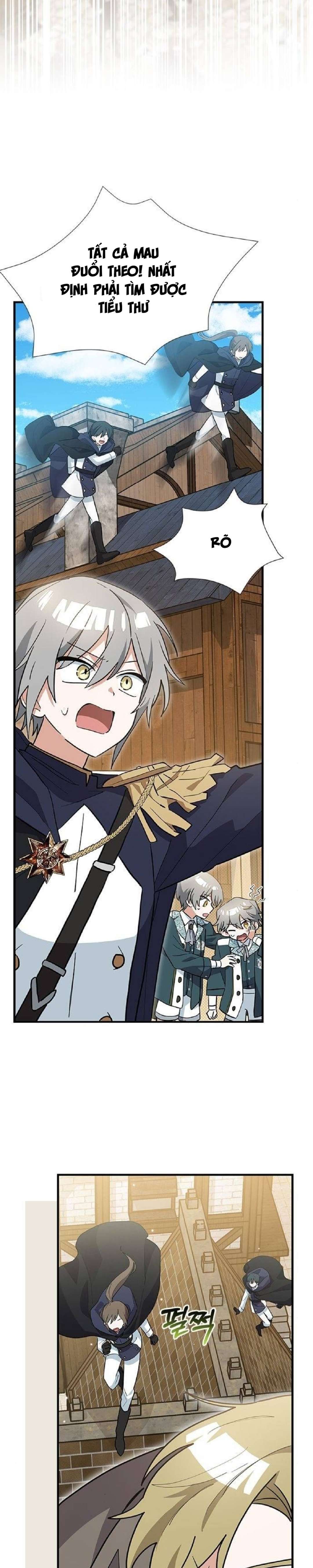 mèo con được gia tộc sói nhận nuôi? chapter 32 8