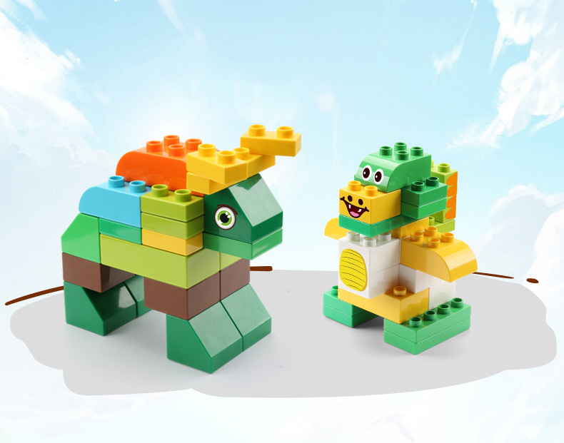 Đồ chơi giáo dục xếp hình thế giới thú cưng 102 chi tiết, kích thích sáng tạo, phát triển trí tuệ, tư duy Dan House-DH33, Hàng chính hãng