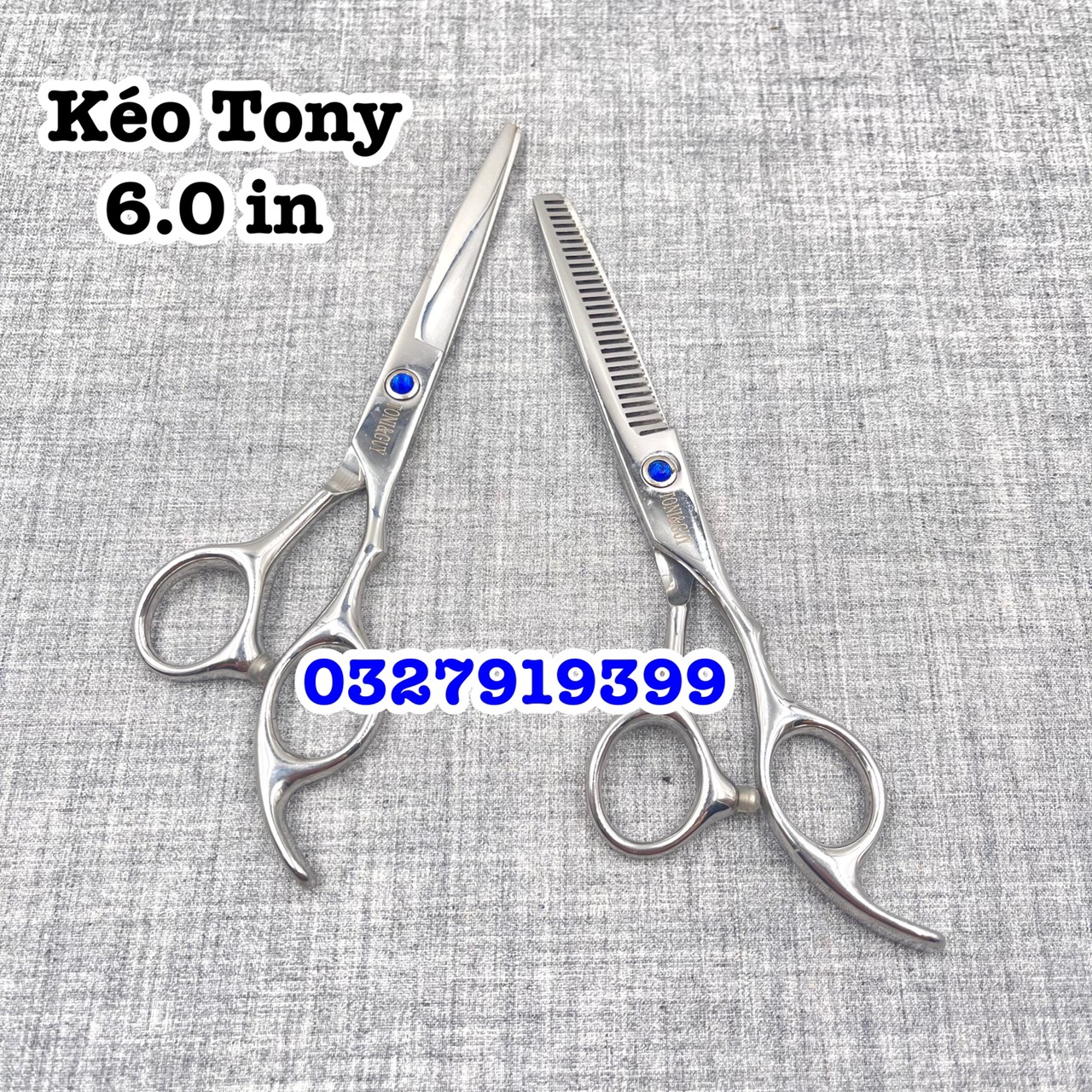 Kéo cắt tóc chuyên nghiệp Tony 6.0