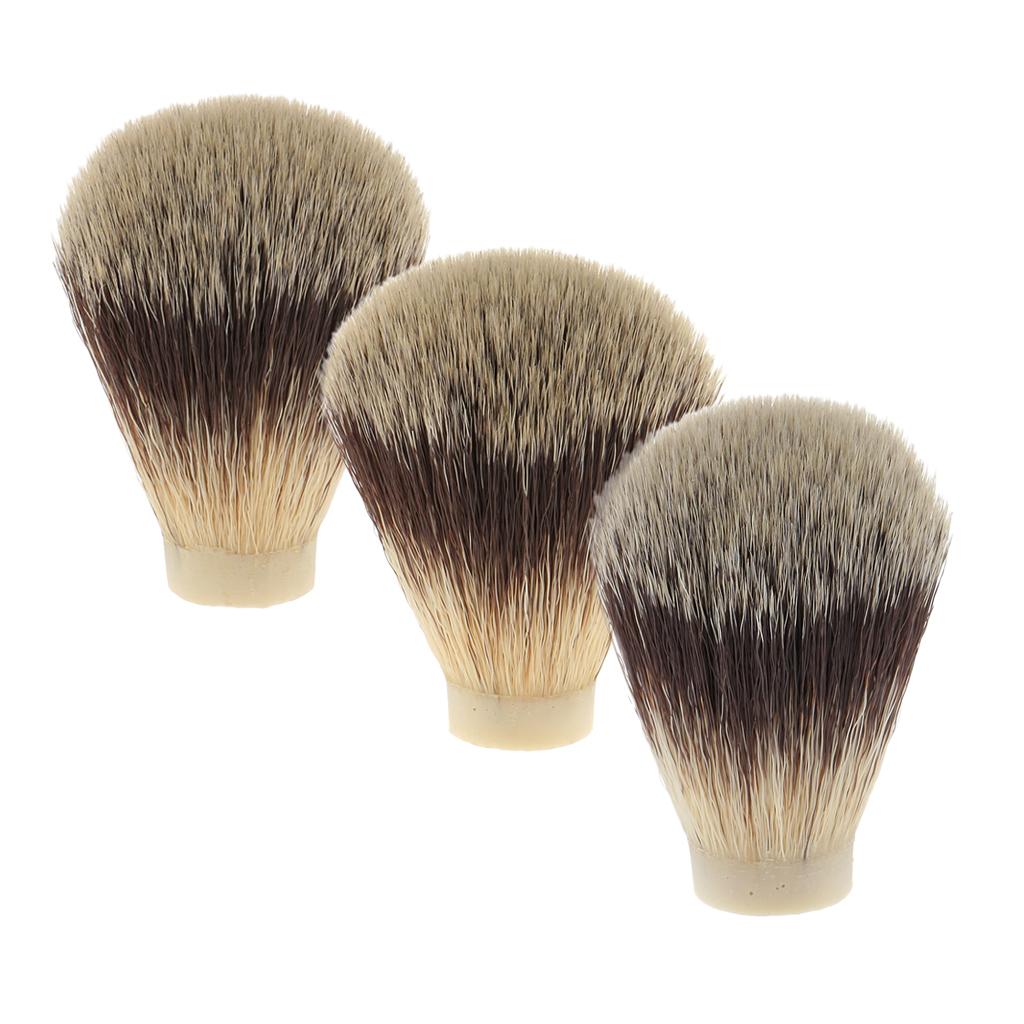 Soft Fluffy Nylon Shaving Brush Shave Replacement Knot For Men Salon Barber Hair Ramoval Cutting Dust Cleansing