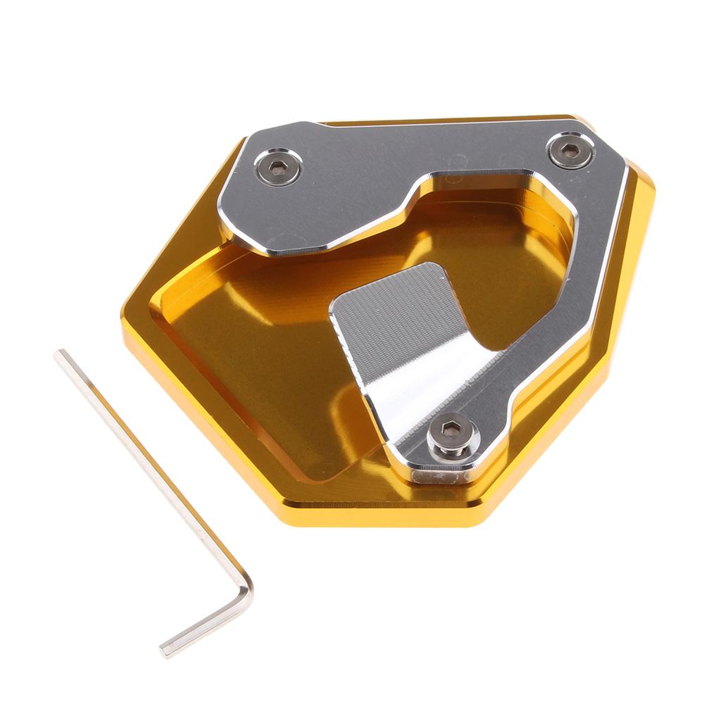 Motorcycle CNC Side Stand Kickstand Enlarge Plate Pad For 2016-2018 Honda CRF 1000L Africa Twin
