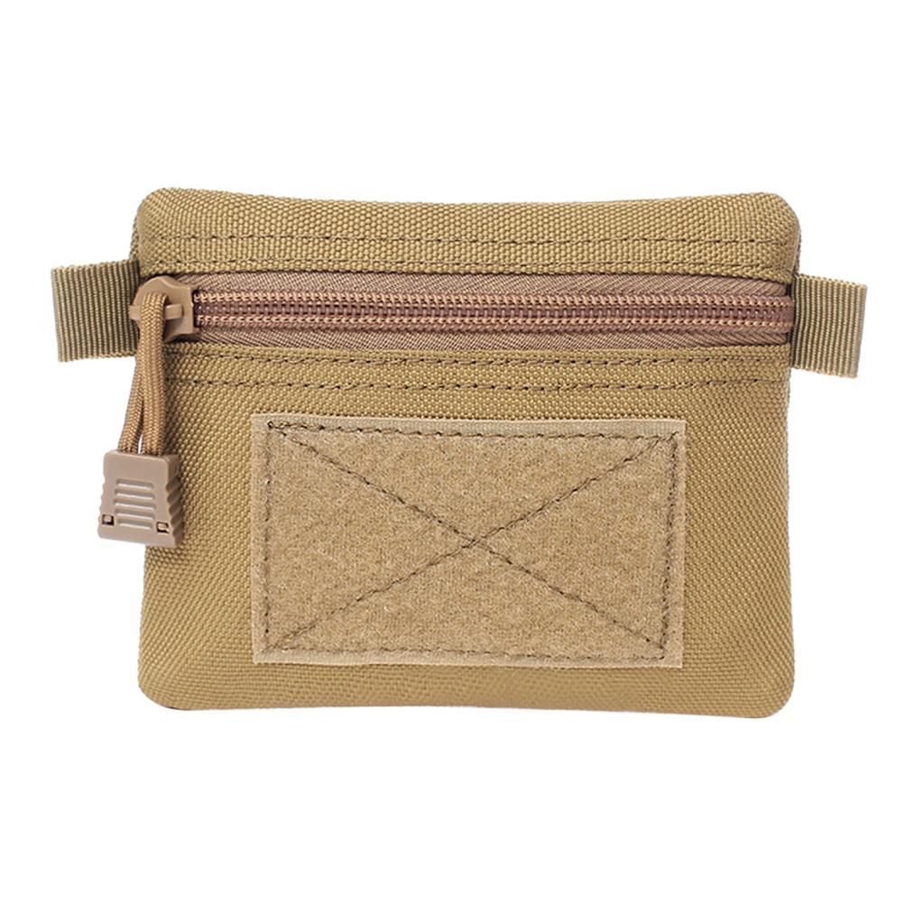 2pcs Wallet Key Pouch Molle Gadget Pouch Accessory Bag