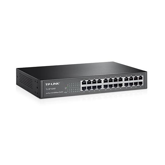 Bộ chia mạng TP-Link 24 Ports 10/100 chuẩn 13&quot; TL-SF1024D (Vỏ sắt)- Hàng chính hãng