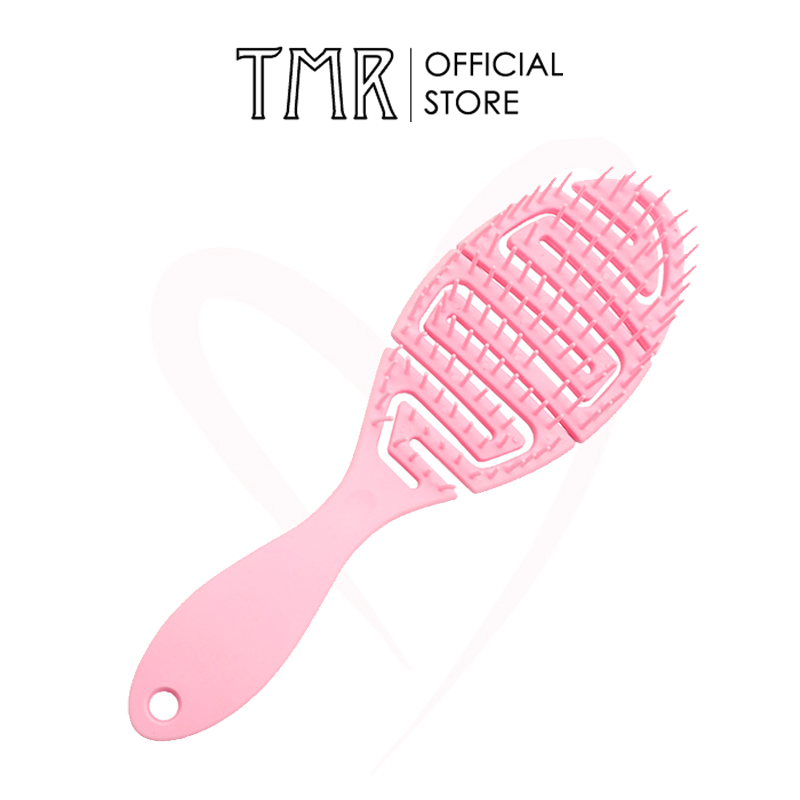 Lược Gỡ Rối TMR - Tool In My Room Chải Tóc Ướt, Mát Xa Da Đầu Tiện Dụng Hair Comb Brush 3 Màu Hồng/Đen/Xanh