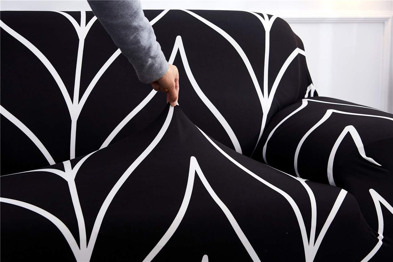 Tàu ghế sofa đàn hồi 3 chỗ ngồi với 1 nắp gối, ghế sofa kéo dài sofaus cho ghế sofa với tay vịn ))