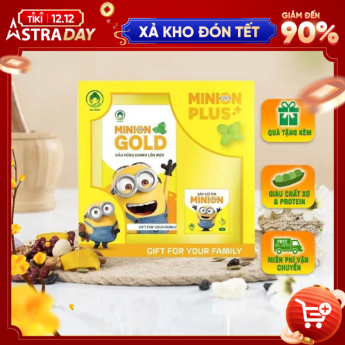 Combo Tinh dầu húng chanh minion Plus