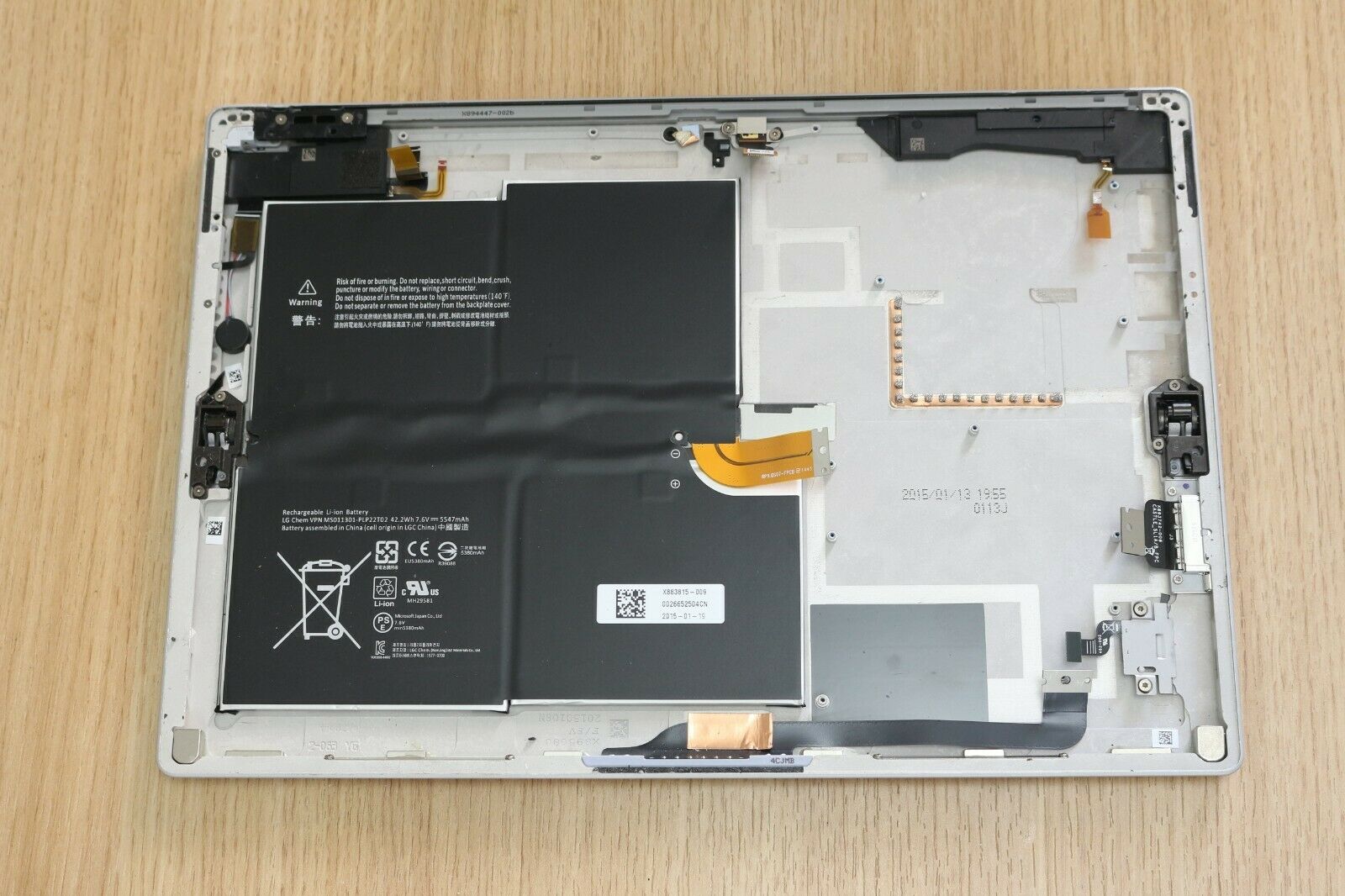 Pin dành cho MICROSOFT SURFACE PRO 3 1631 42.2WHR