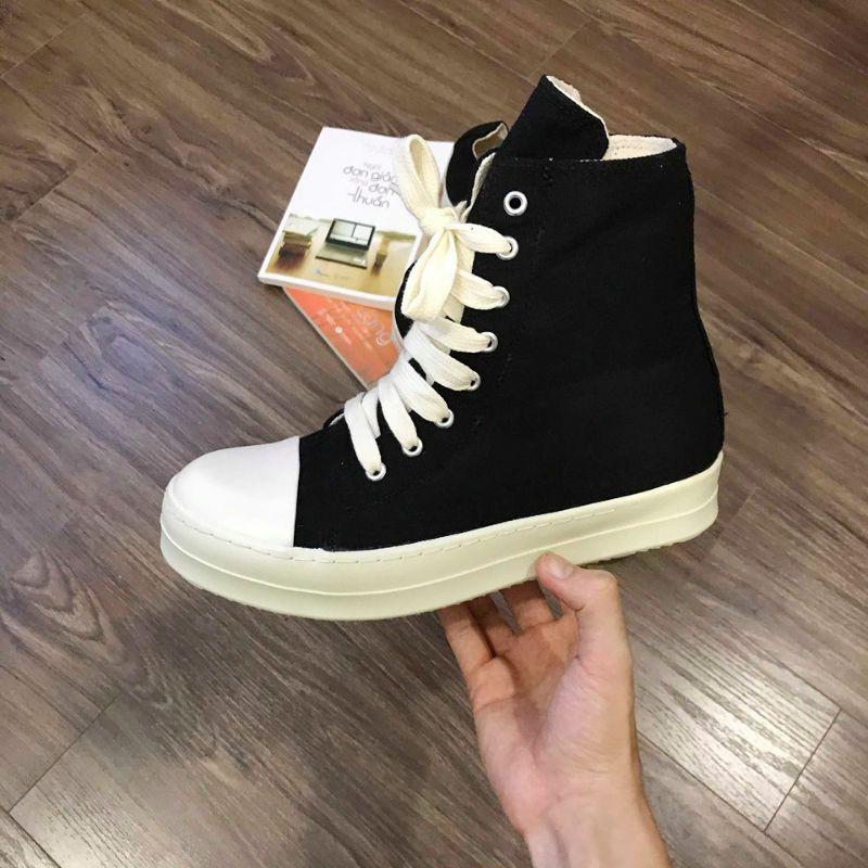 Giày thể thao rick Owens cổ cao full size nam nữ 36-43