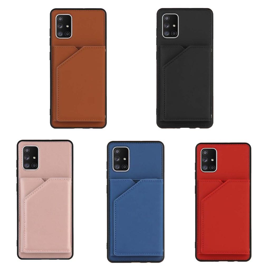 Ốp lưng điện thoại dạng ví da có ngăn đựng thẻ cho Samsung Galaxy A71 A51 A31 A21S A70 A70S A50 A50S A30S A20 A30
