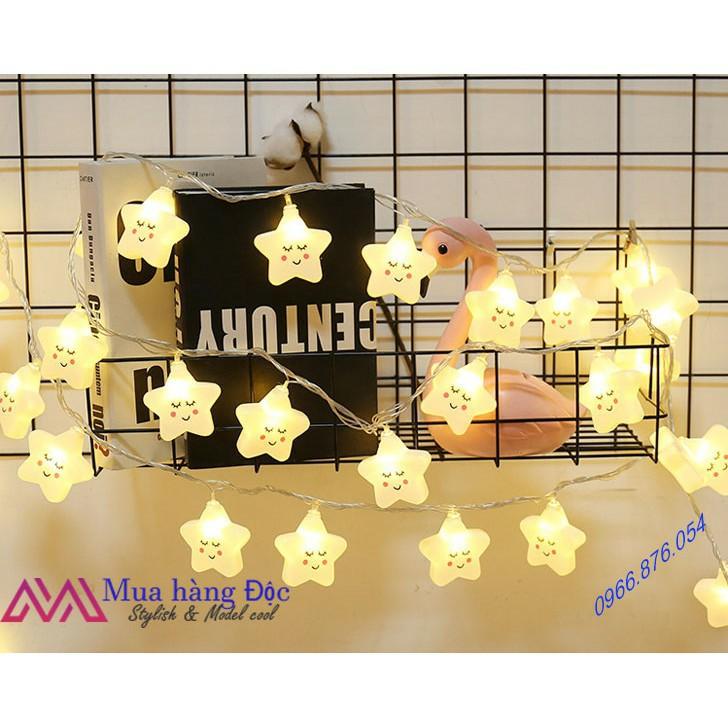 Đèn Trang Trí ? Đèn Led dây trang trí ngôi sao vui vẻ 3 mét 20 sao