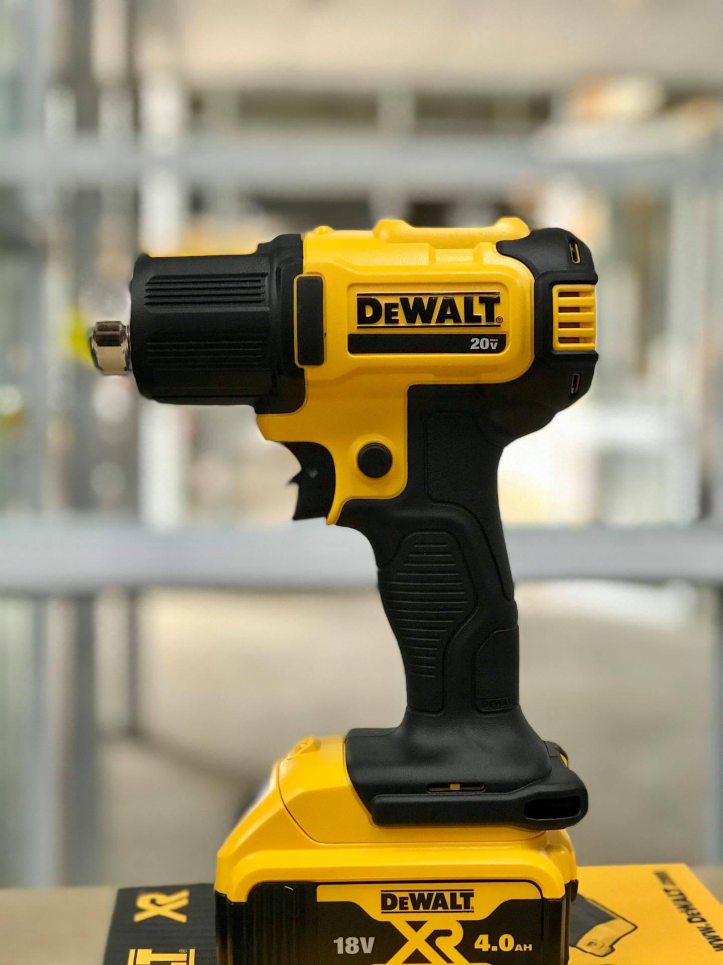 MÁY THỔI HƠI NÓNG CẦM TAY PIN 18V DEWALT DCE530D2- HÀNG CHÍNH HÃNG