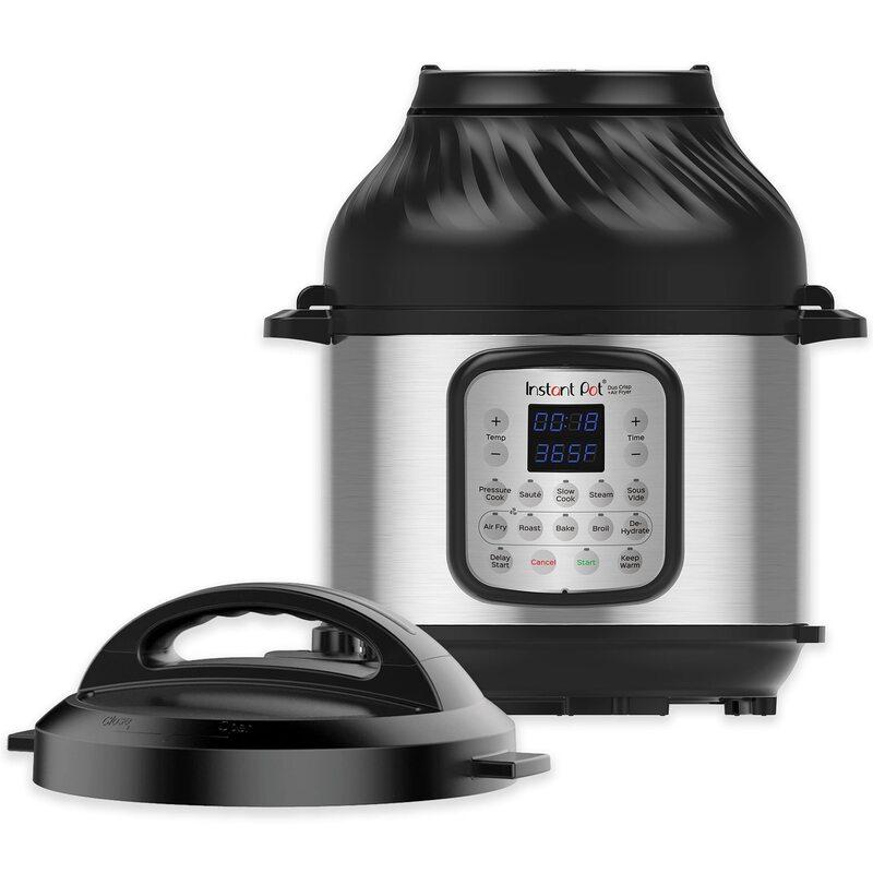 Nồi Áp Suất Instant Pot 11in1, Nồi Áp Suất Kiêm Nồi Chiên Không Dầu Đa Năng, 7.6l, 1500W, 13 Chức Năng Nấu, Nhập Đức