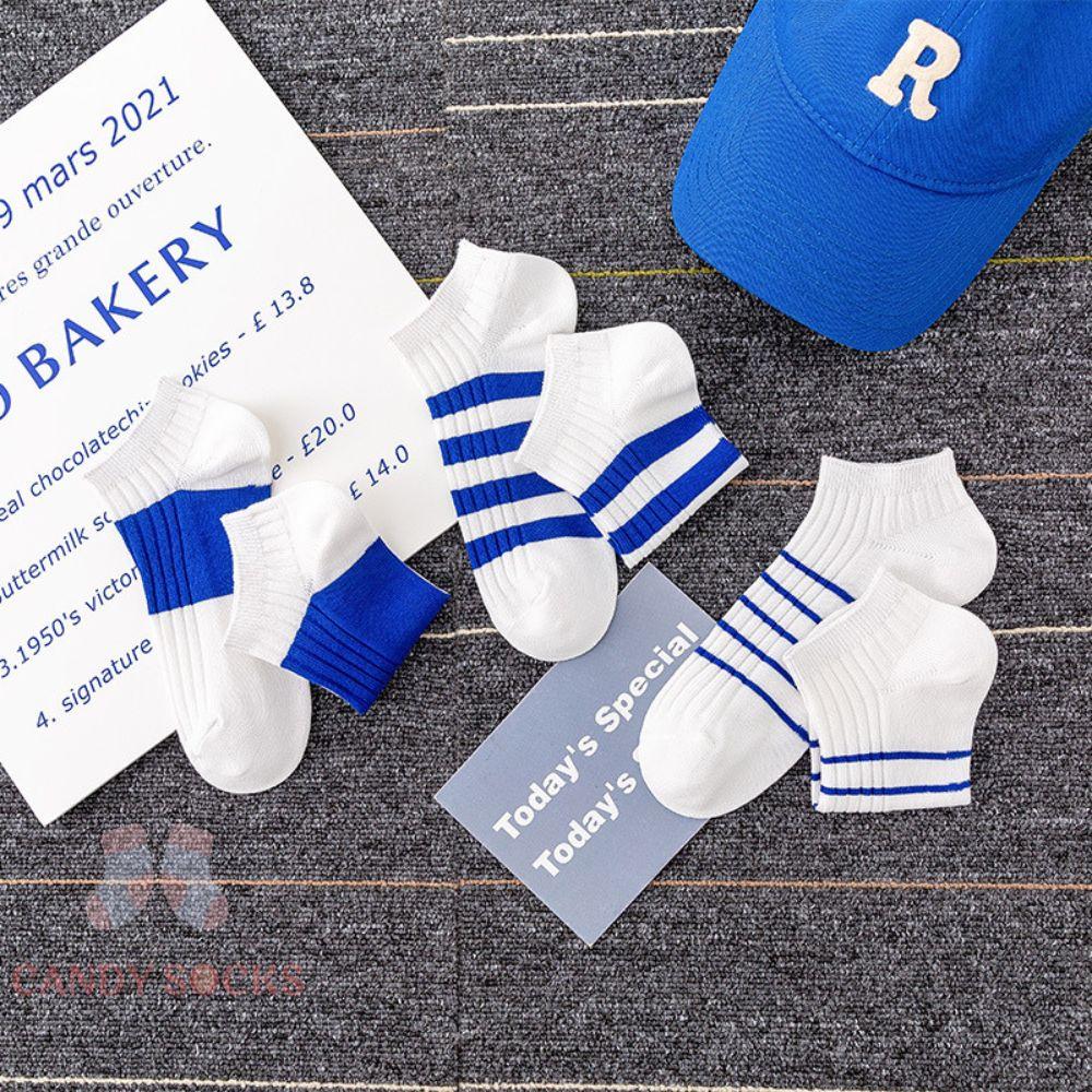 Tất unisex cổ thấp, Set 5 đôi tất unisex phong cách Hàn Quốc, co dãn 4 chiều, chất liệu cotton Hàn cao cấp TN-083-XD