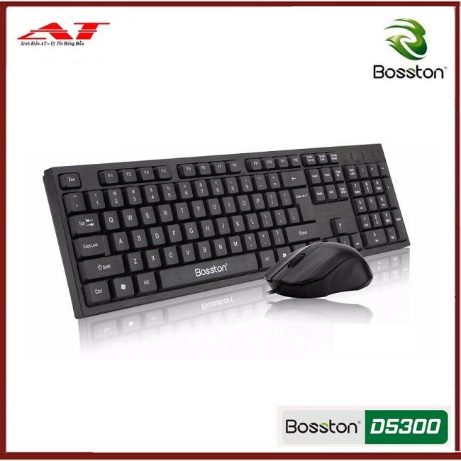 Bộ Phím và Chuột mẫu có dây Mới Nhất BOSTON D5300 -JL