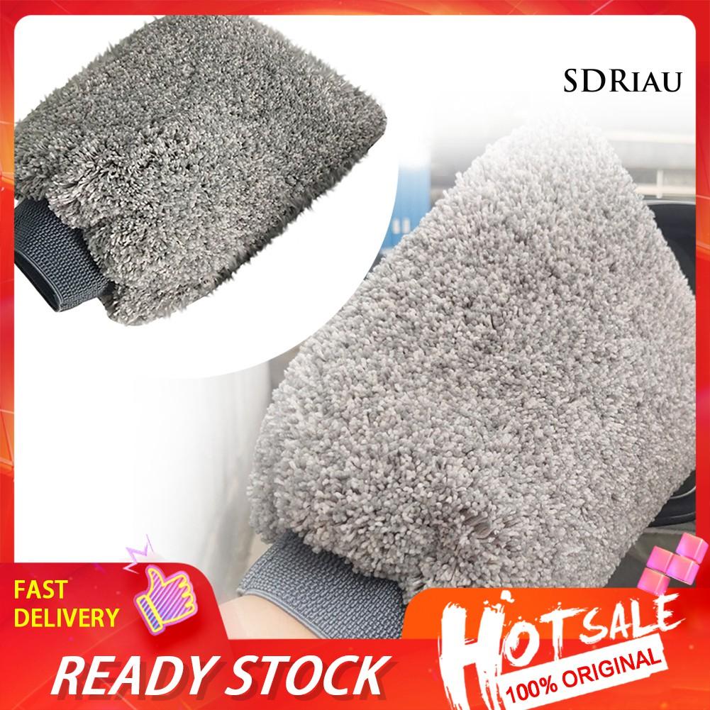 1 Găng Tay Vệ Sinh Xe Hơi Hai Mặt Chống Bụi Và Nước