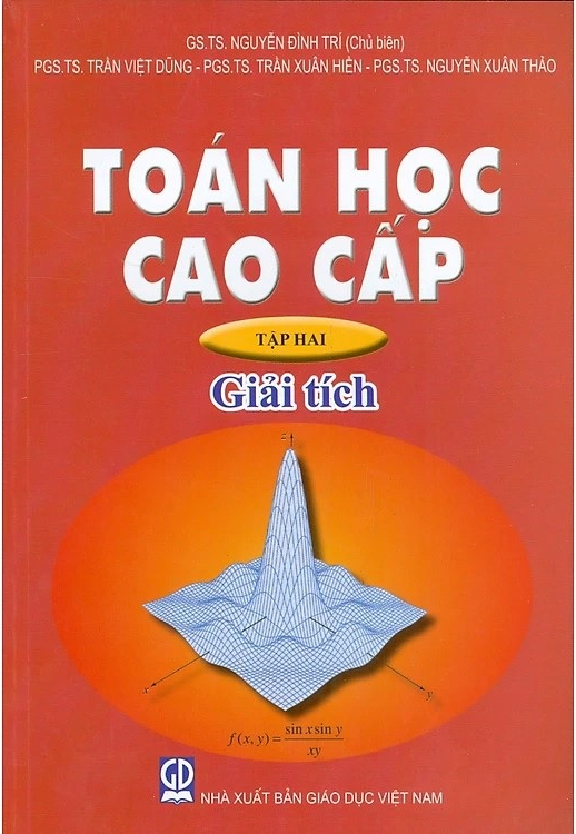 Combo Sách Toán học cao cấp tập 2 + Bài tập: Giải tích