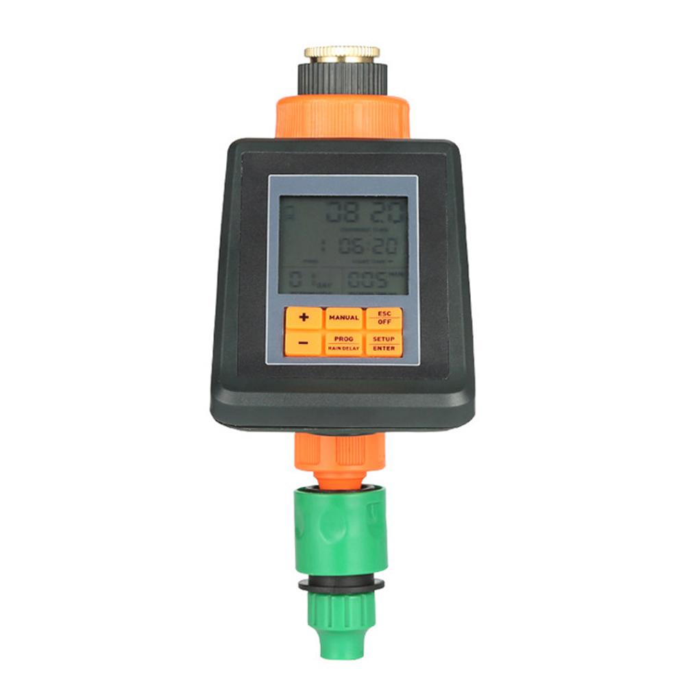 LCD Screen Garden Irrigation Control Device Auto Water Saving Irrigation Controller Digital Plant Watering Timer