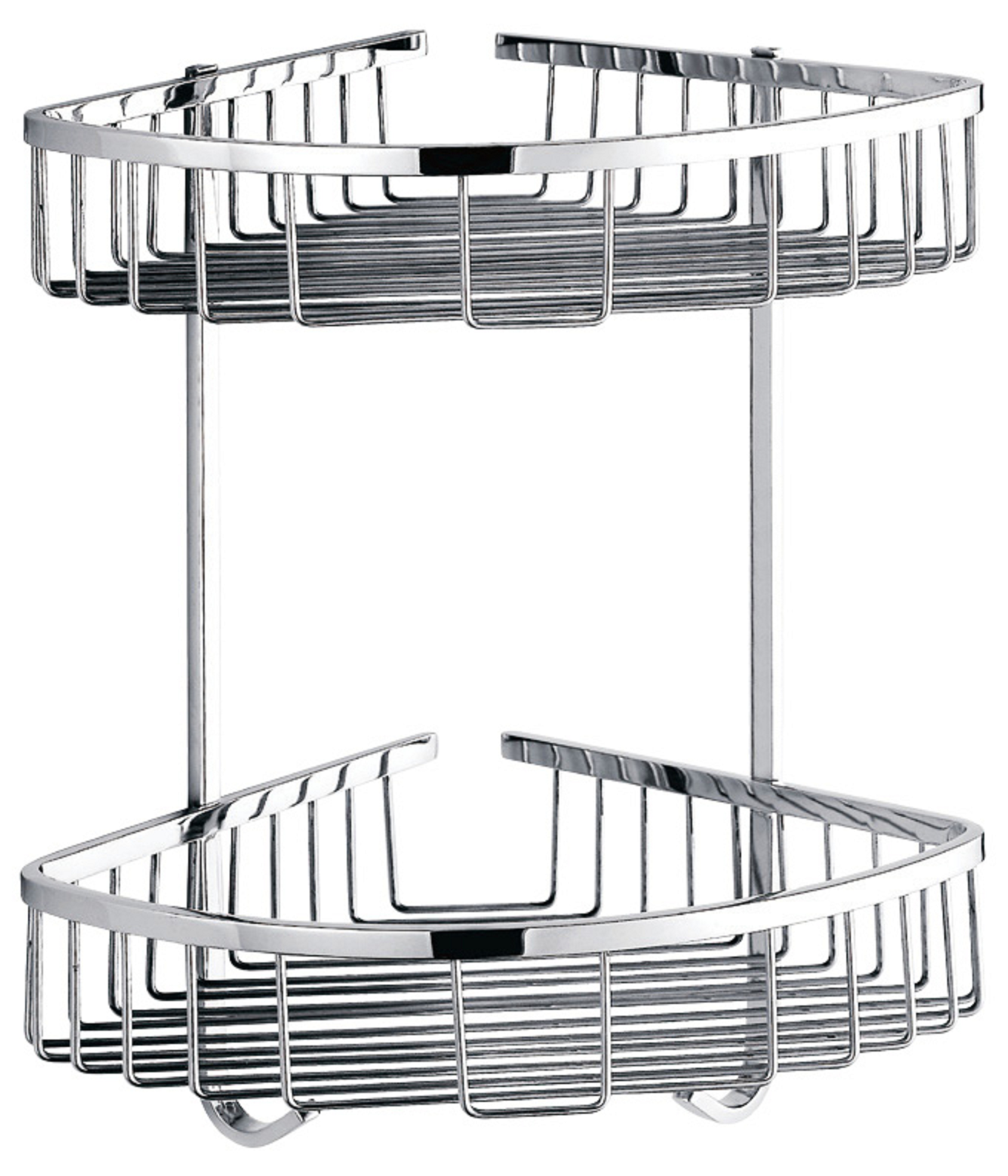 KỆ GÓC HAI TẦNG NHÀ TẮM INOX 304