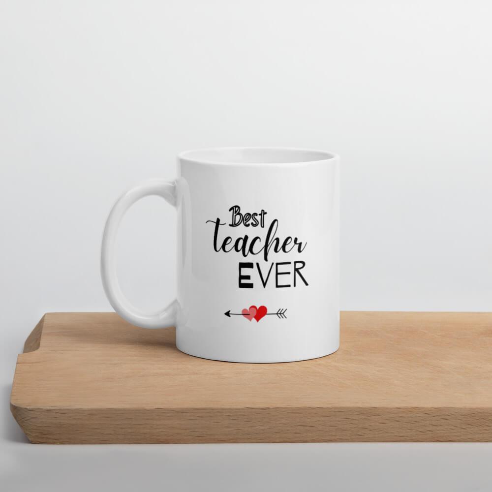 Cốc sứ 20-11 hình nhà giáo Best Teacher Ever