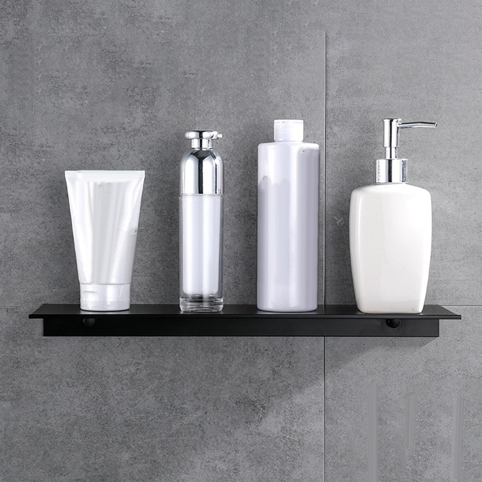 Floating Wall Shelves Storage Wall Rack Cosmetic Organizer for Bathroom  Table