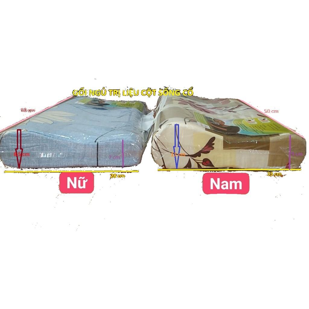 Bộ gối dành cho người thoái hóa và thoát vị đĩa đệm, chèn ép rễ thần kinh gây đau lưng,tê chân - Bộ 2 gối