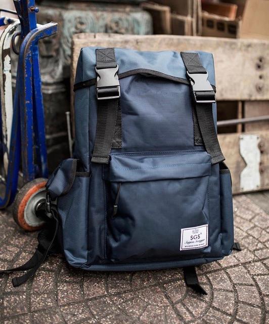 Balo Rút SAIGON SWAGGER SGS Box Backpack-Ngăn Chống Sốc Laptop 15.6inch