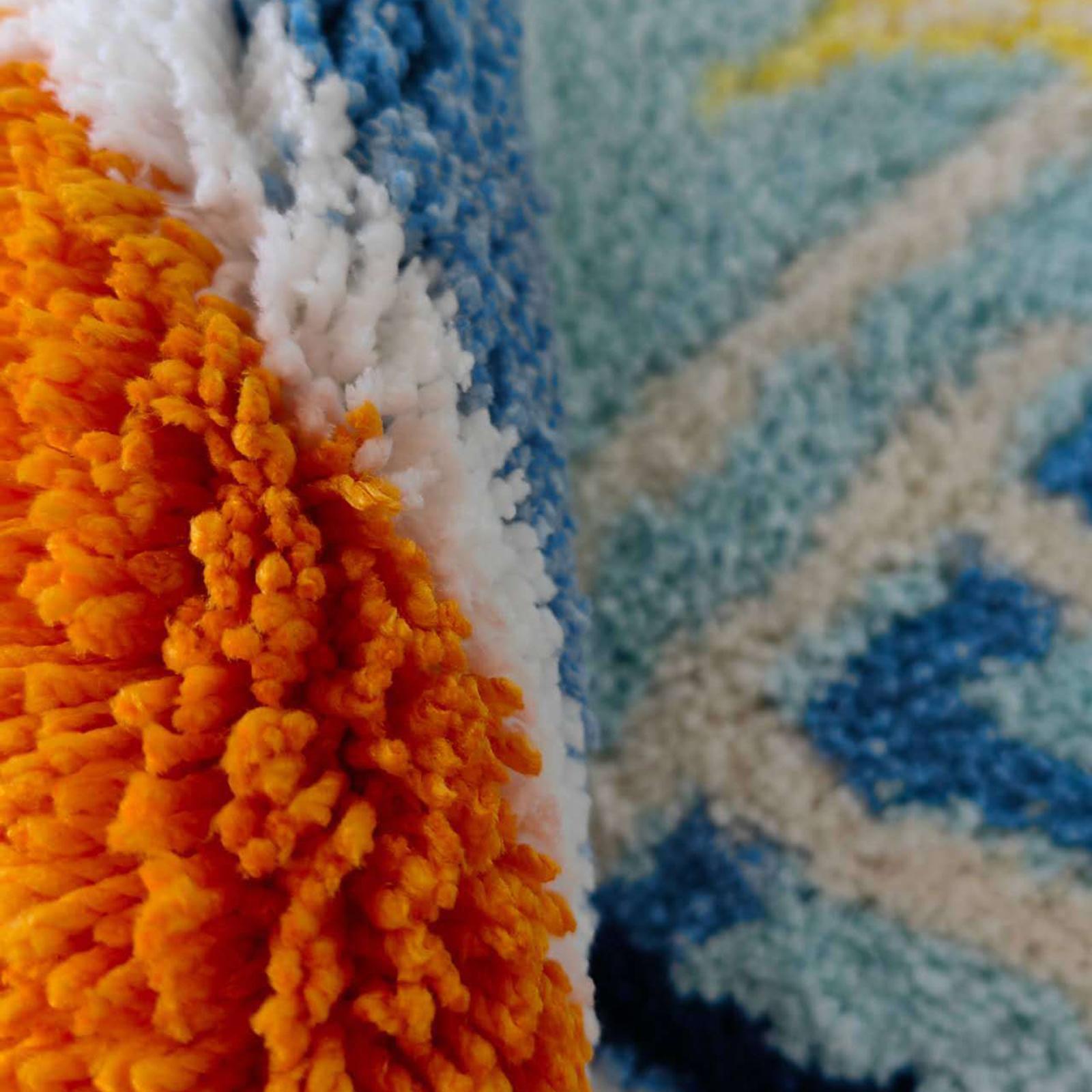 Bath Mat Floor Mat Front Door Mat Flocked Foot Pad Non Slip Water Absorbing Floor Bathmat Modern Bathroom Rug Bath Shower Mat