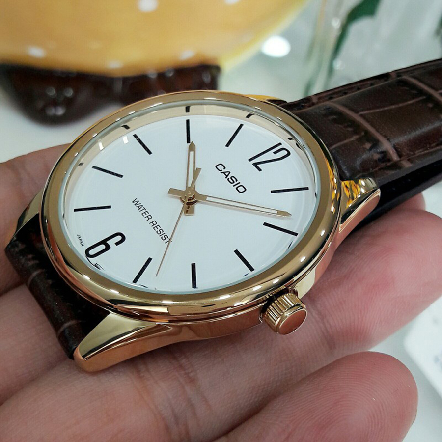 Đồng Hồ NAm Dây Da Casio MTP-V005GL-7BUDF