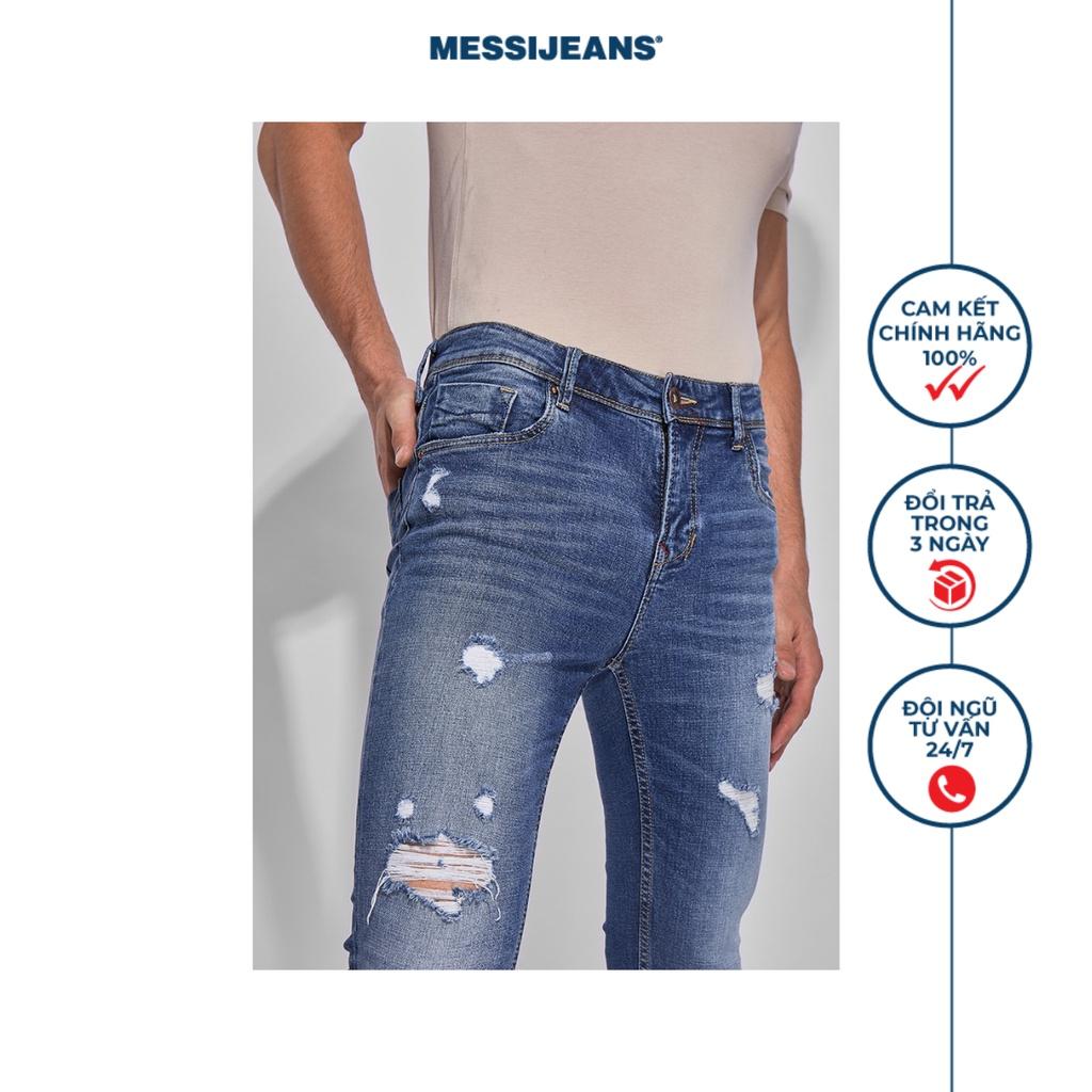 Quần jeans nam ống ôm MESSI SJM-819-18
