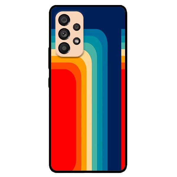 Ốp lưng dành cho Samsung Galaxy A23 / A33 5G / A53 5G / A73 5G - Đường Cong Nhiều Màu