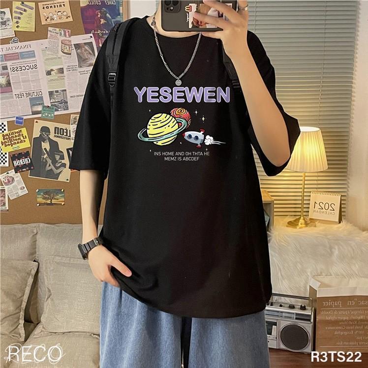 Áo thun, phông nam Hàn Quốc cao cấp dáng rộng tay lỡ T-Shirt Loose R3TS22