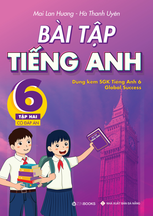 Bài tập Tiếng Anh lớp 6 Tập 2 - Có đáp án