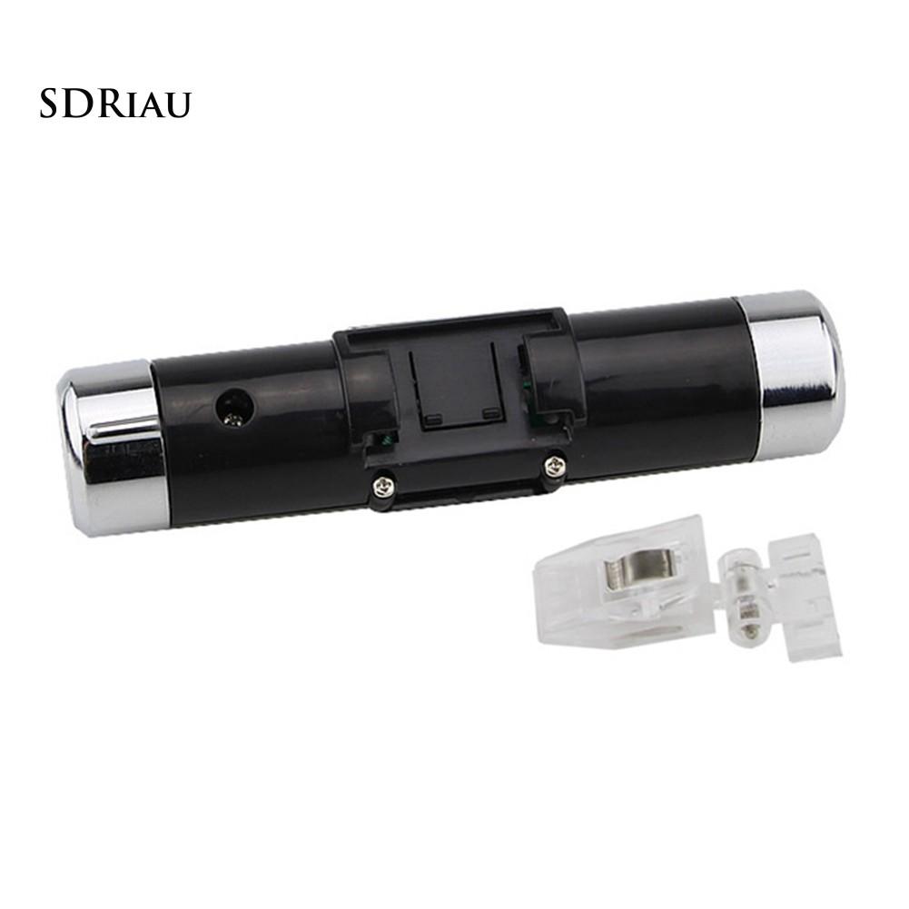Đồng Hồ Điện Tử 2 Trong 1 Tích Hợp Đèn Led Cho Xe Hơi
