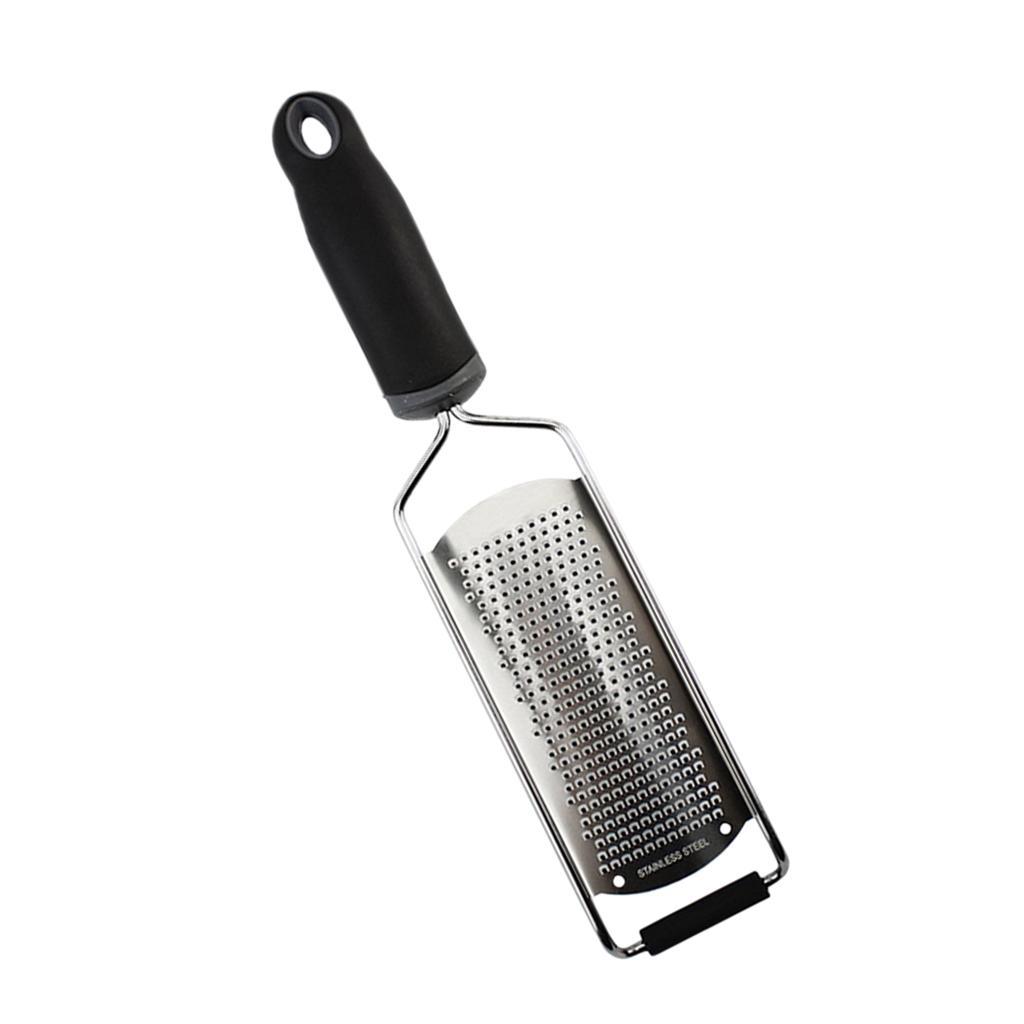 Manual Hand Citrus Juicer Orange Plastic Squeezer + Cheese Grater Zester kit