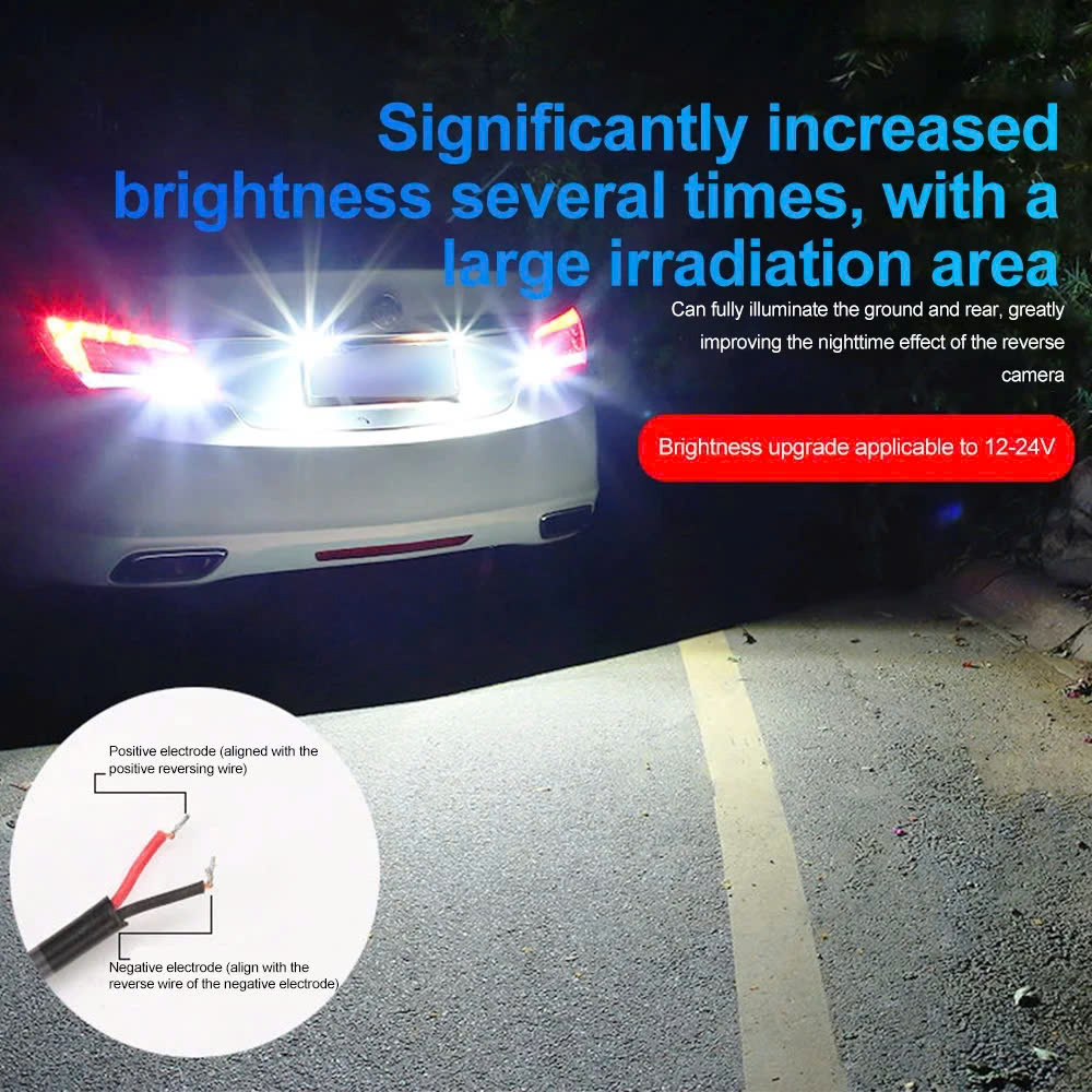 Đèn LED Hậu Lùi Ô Tô Mắt Đại Bàng 6500K 12V – Trợ Sáng Gầm Xe Máy Siêu Đẹp