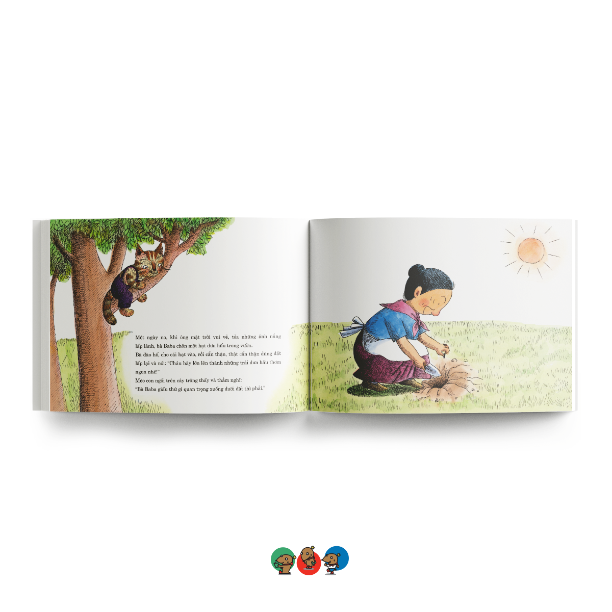 Ehon - Phát triển tư duy - Hạt Dưa Hấu - cho bé 3-6 tuổi