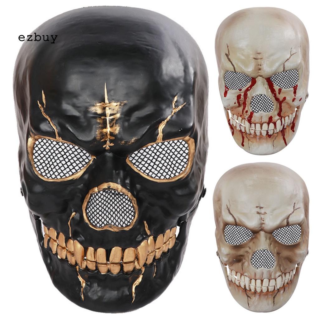 Vỏ Bọc Mặt Nạ Bộ Xương Hóa Trang Halloween Tinh Tế Cho Nhà Ở