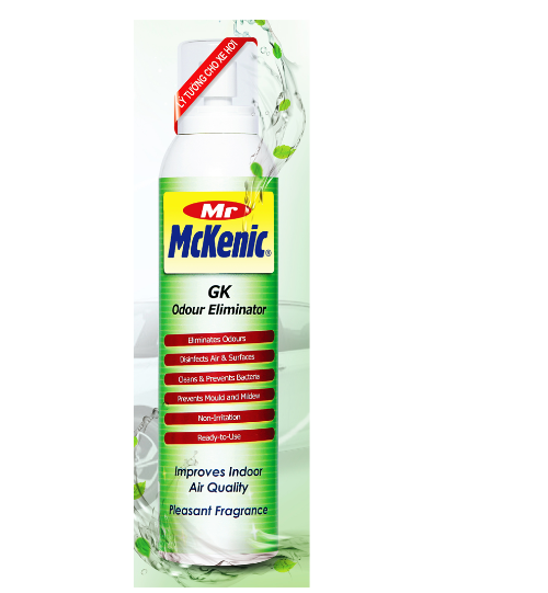 Chai xịt khử mùi đa năng Mr McKenic (Odour Eliminator) - Hàng chính hãng