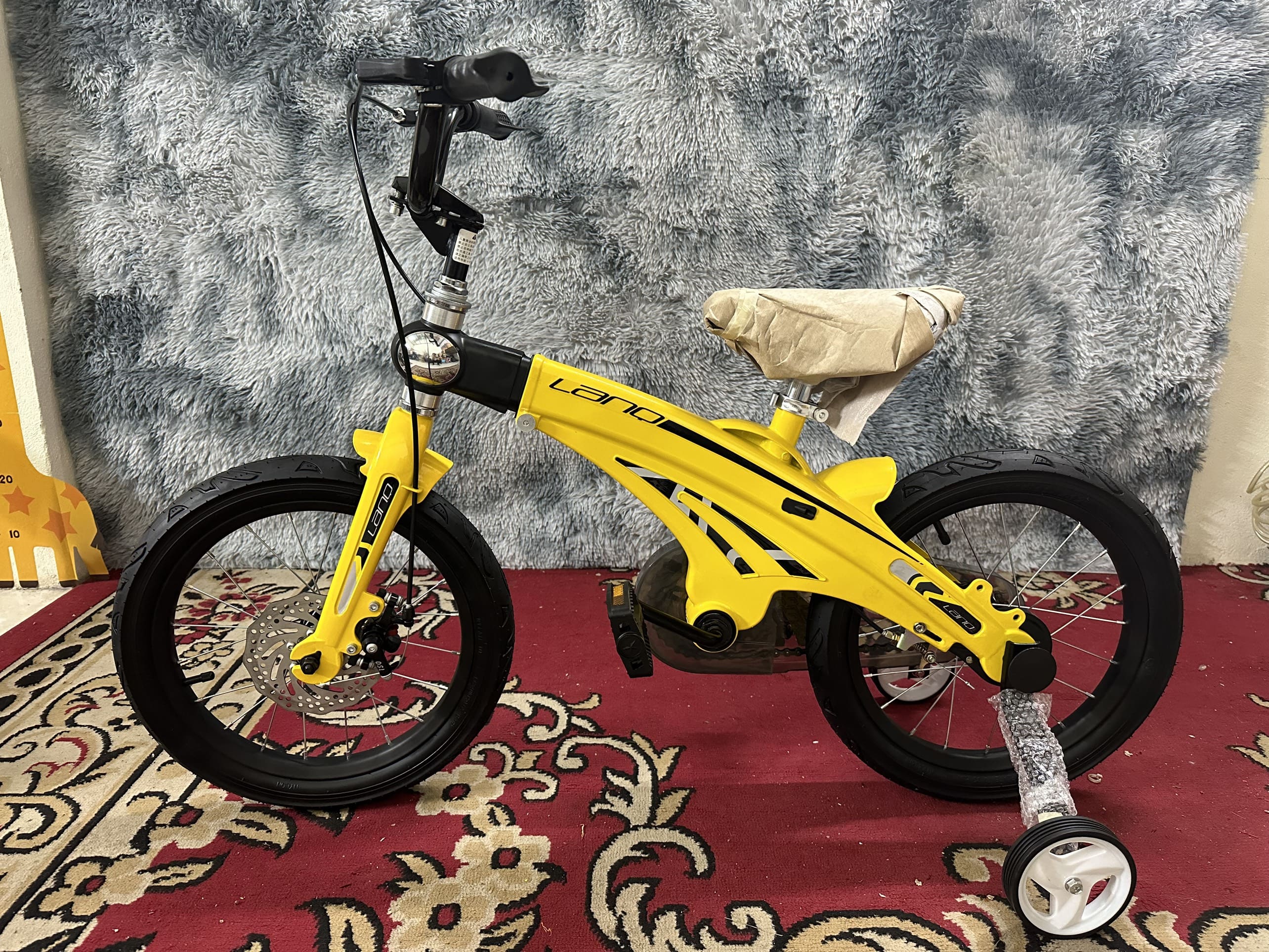 Xe Đạp Trẻ Em LanQ FD40 Vành Nan Hoa, Khung Rút Dành Cho Bé Từ 2 Đến 7 Tuổi