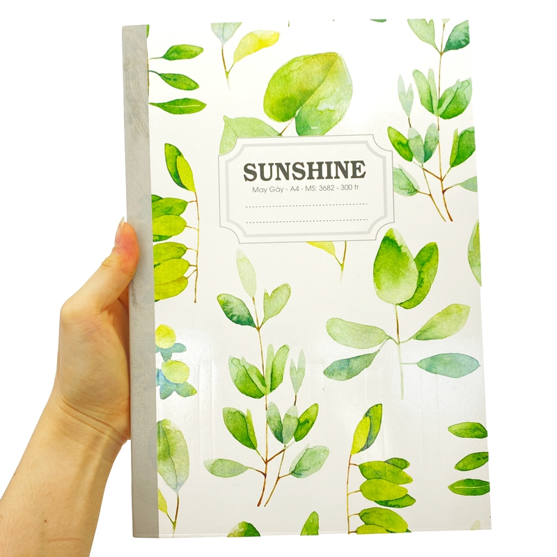 Sổ May Gáy Sunshine A4 300 Trang 3682 - Plants